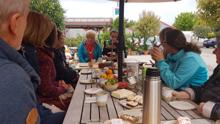 1. Vernetzungsfrühstück bei der Gärtnerei Kraic