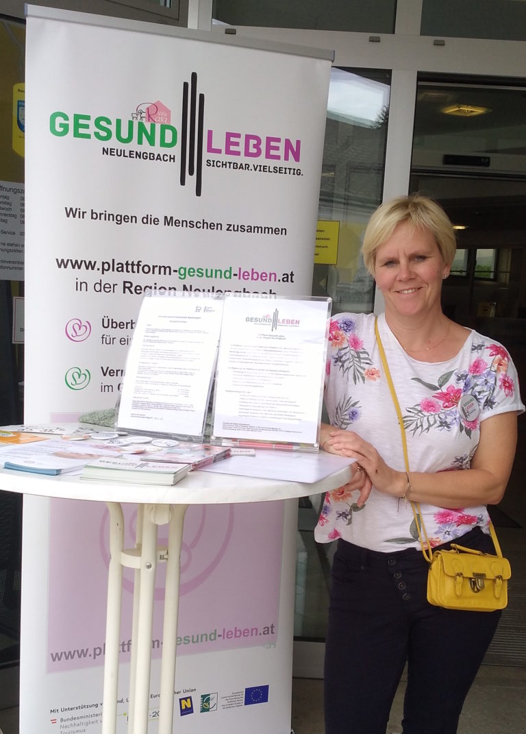 Karin Komosny beim Nachhaltigkeitstag